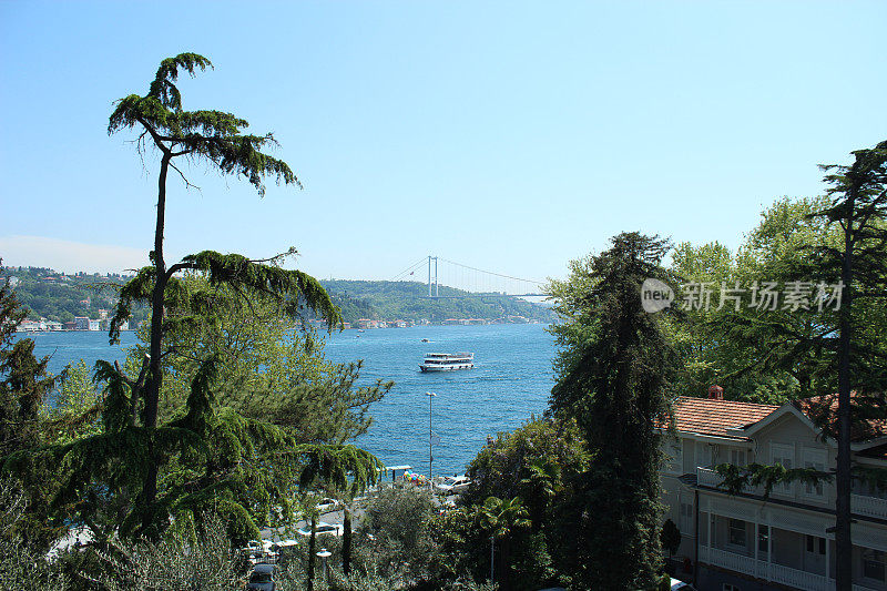 Fatih Sultan Mehmet bridge，伊斯坦布尔